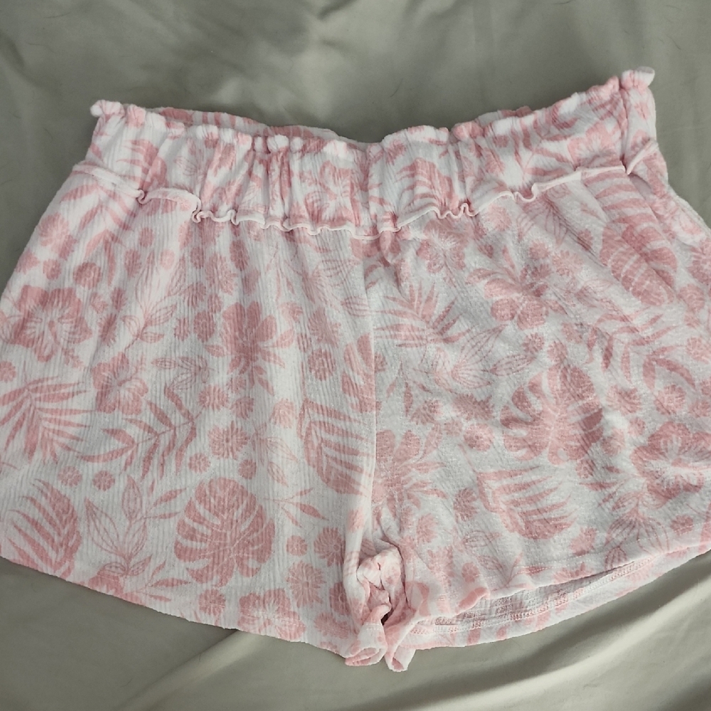 Women's tropical print pajama set